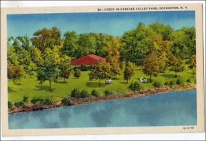 Creek in Genesee Valley Park, Rochester NY