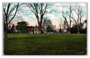 Lathbury Park and Church Pagnell Buckinghamshire England DB Postcard U23