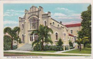 Florida Arcadia Trinity Methodist Church Curteich