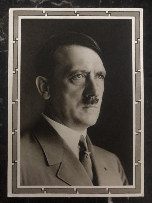 1939 Calw Germany Real Picture Postcard RPPC cover to Manheim Hitler Portrait