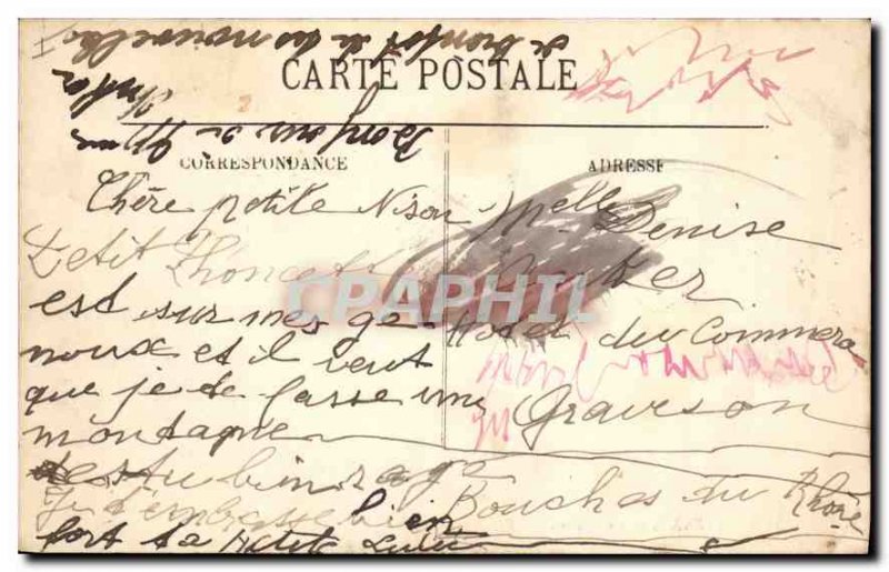 Old Postcard Mayenne Chateau