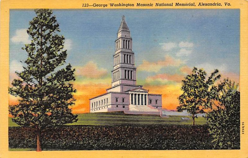 George Washington Masonic National Memorial Alexandria, Virginia USA 1992 