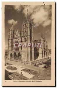 Spain Leon Fachada principal of the Catedral