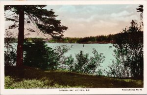 Cadboro Bay Victoria BC Vancouver Island Victoria Series #16 RPPC Postcard G9