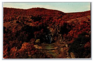 Fall Color Turner Falls Oklahoma Postcard