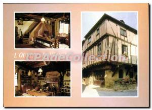 Postcard Old Aveyron Sauveterre Rouergue The oustal Rouergat