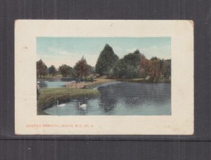 WESTERN AUSTRALIA, PERTH, QUEEN'S GARDENS, 1912 ppc., unused.