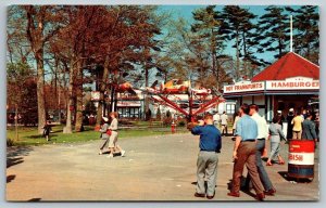 North Dartmouth  Massachusetts   Lincoln Park  Postcard