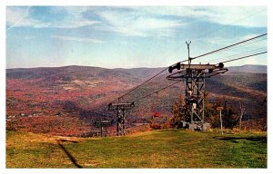 Postcard TRAM SCENE Catskills New York NY AT1661