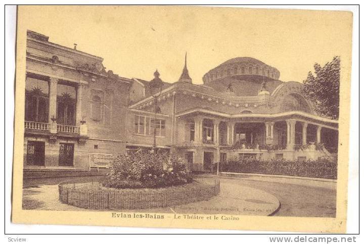 Le Theatre Et Le Casino, Évian-les-Bains (Haute-Savoie), France, 1900-1910s