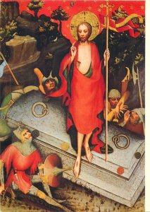 Religion biblic trebon altar resurrection Postcard