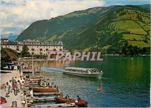 Modern Postcard Zell am See Austria am Promenade Hotel