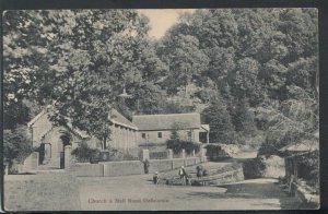 India Postcard - Church & Mall Road, Dalhousie     T4918