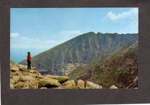 ME Saddle Trail Dudley Mt Mount Katahdin Baxter State Park MAINE Postcard