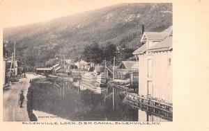 Ellenville, New York, USA D & H Canal Unused, Undivided back Era (1901 - 1907) 