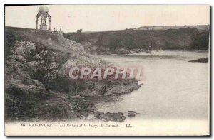 Postcard Old Val Andre The Rock and Virgin Dabouet
