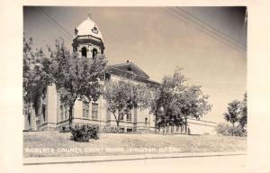 Real Photo  Roberts County Court House Sisseton  South Dakota L513