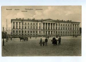 247519 FINLAND HELSINKI University Vintage postcard