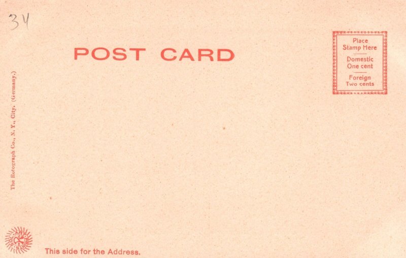 Vintage Postcard Saranac Lake Village Adirondack Mts N.D. Rotograph Co.