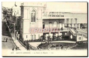 Old Postcard Sainte Adresse Palais Des Regates