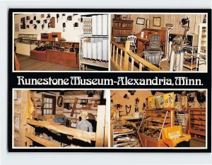 Postcard Views in Runestone Museum Alexandria Minnesota USA