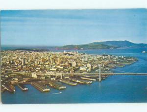 Unused Pre-1980 AERIAL VIEW OF TOWN San Francisco California CA n2226