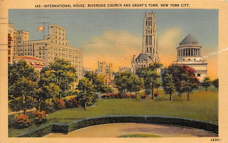 Riverside Church, Grants Tomb New York City, New York NY