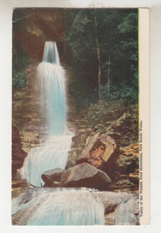 NEW SOUTH WALES, AUSTRALIA, c1910 ppc. Blue Mountains, Valley of the Waters.