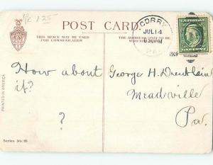 Divided-Back HORSE COMIC POSTCARD HM4665