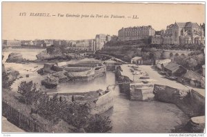 Vue Generale Prise Du Port Des Pecheurs, Biarritz (Pyrennes-Atlantiques), Fra...