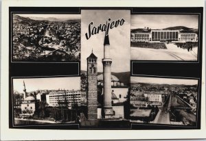 Bosnia And Herzegovina Sarajevo Multiview RPPC BS.28