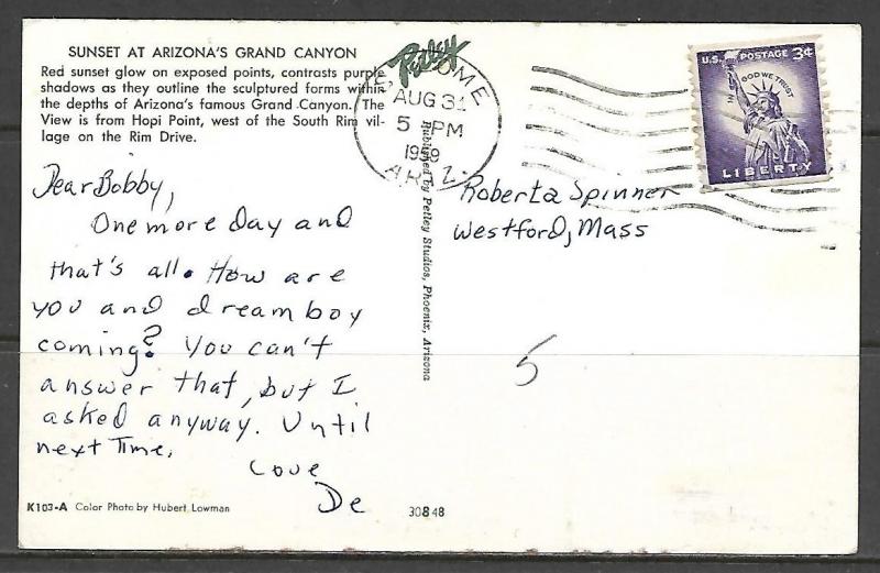 Arizona Sunset At Grand Canyon - [AZ-004]