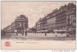 Belgium Brussells La Place De Brouckere