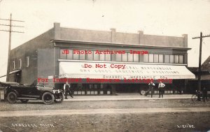 MI, Chassell, Michigan, RPPC, Chassell Mercantile Company General Store