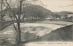 CORNIMONT Vosges France~Barrage sur la Moselotte~Photo POSTCARD