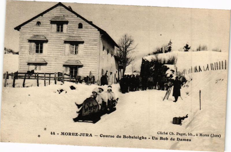 CPA MOREZ - Course de Bobsleigh - Un Bob de Dames (211462)