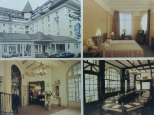 Le Bristol Hotel Le Touquet Paris Plage Vintage Multiview Postcard