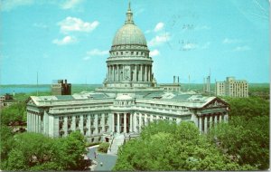 postcard State Capitol, Madison Wisconsin
