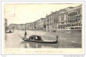 RP, Canal Grande e Palazzo Ca' D' Oro, Venezia, Italy, 00-10s