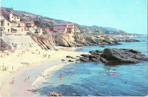 Laguna Beach California Oversize GIANT Vintage Postcard 