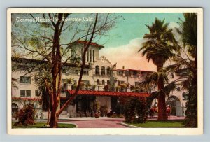 Riverside CA-California, Glenwood Mission Inn, Vintage Postcard