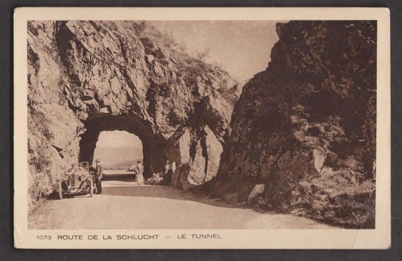 The Tunnel On Route De La Schlucht, France - Unused