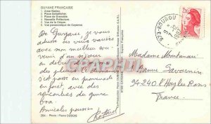 Postcard Modern French Guiana Cayenne