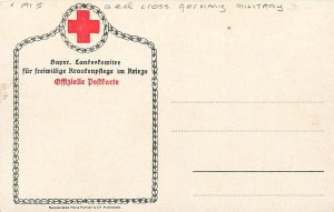 Postcard C-1915 Red Cross Germany Military GR24-638