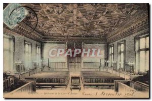 Old Postcard Rouen Interior of the court of assizes