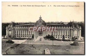 Paris - 8 - The Petit Palais des Champs - Elysees - Old Postcard
