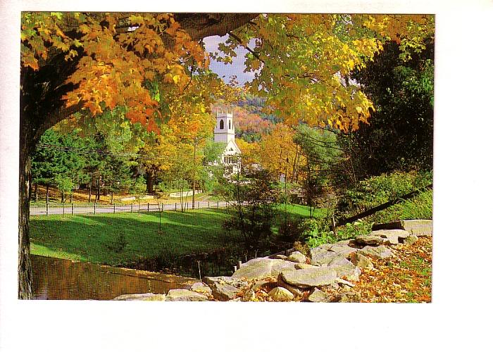 Church on the Hill, Weston, Vermont, Photo Alois Mayer