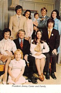 President Jimmy Carter & Family Unused 