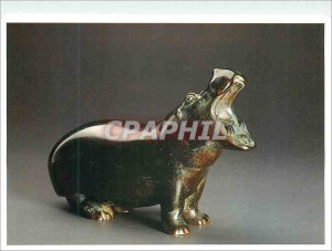 Modern Postcard Paris Musee d'Orsay Hippo 1625 1955 Bronze Patina has Brune F...