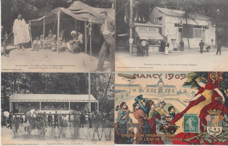 EXPOSITION NANCY (DEP.54) FRANCE WITH BETTER 99 CPA (1909)